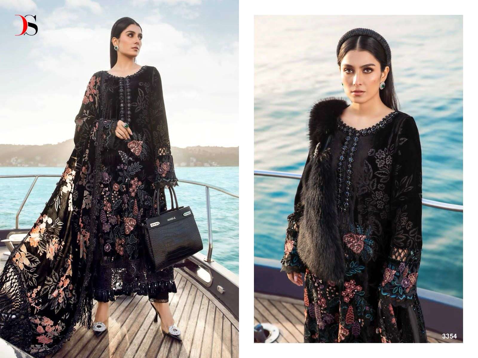 Deepsy Maria B Embroidered 24 Salwar Kameez Wholesale catalog