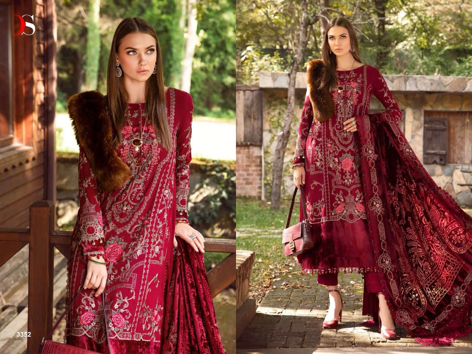 Deepsy Maria B Embroidered 24 Salwar Kameez Wholesale catalog