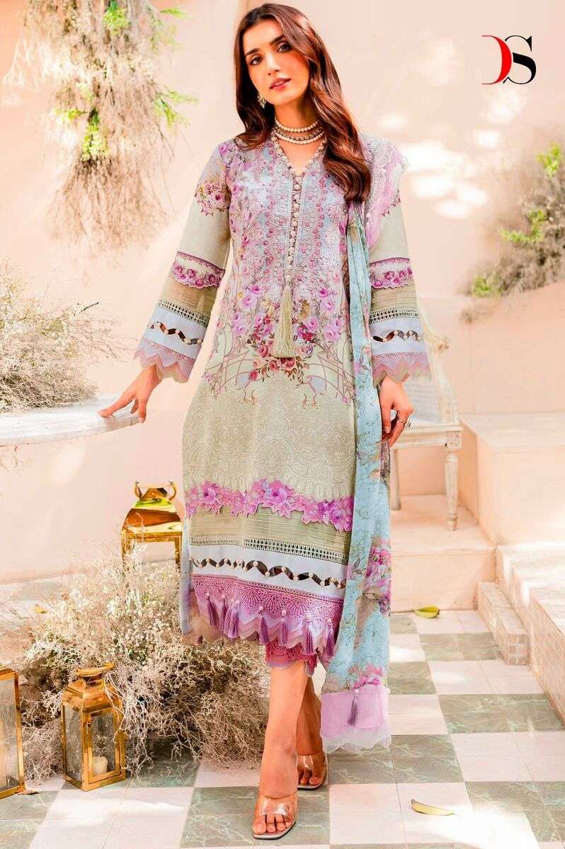 Deepsy Niddle Wonder 2 Cotton Dupatta Salwar Suits Wholesale catalog