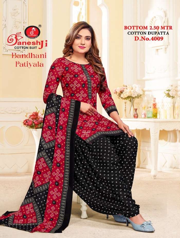 Ganeshji Bandhni Vol-4 -Dress Material -Wholesale Catalog