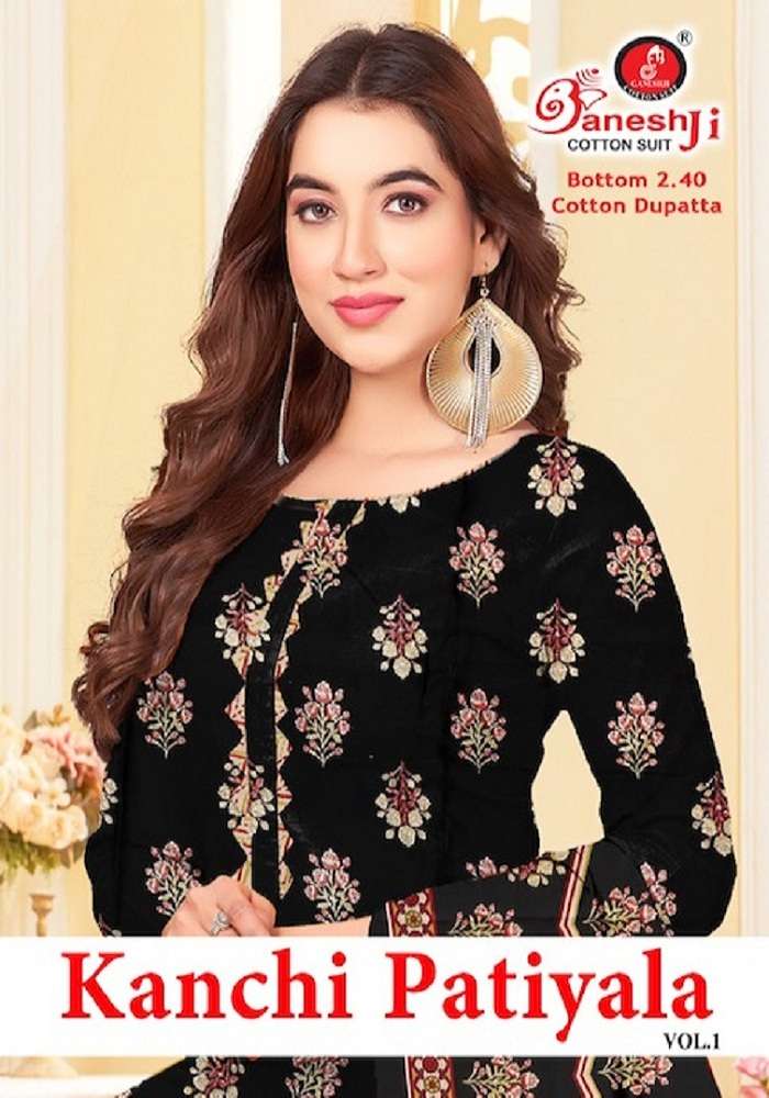 Ganeshji Kanchi Patiyala Vol-3 -Dress Material -Wholesale Catalog