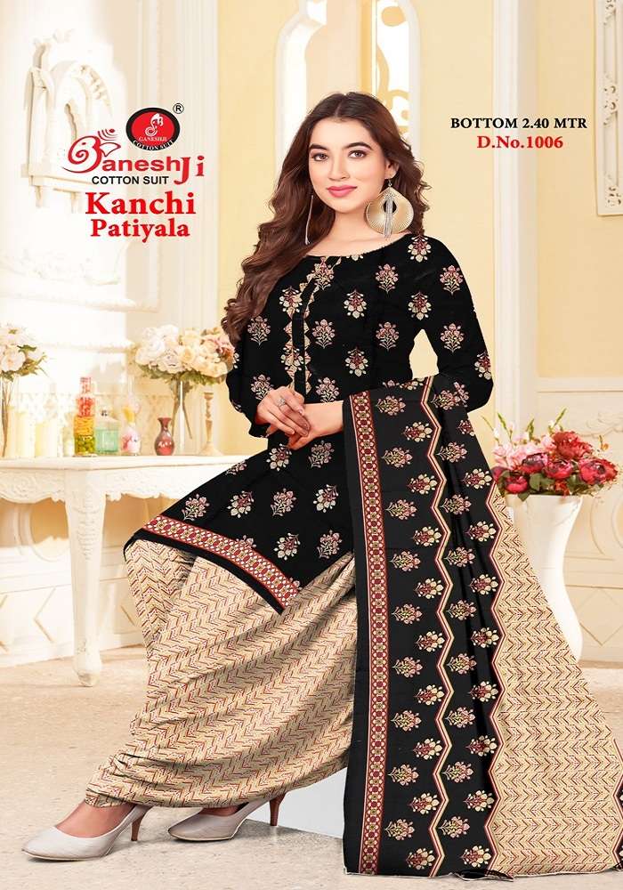 Ganeshji Kanchi Patiyala Vol-3 -Dress Material -Wholesale Catalog