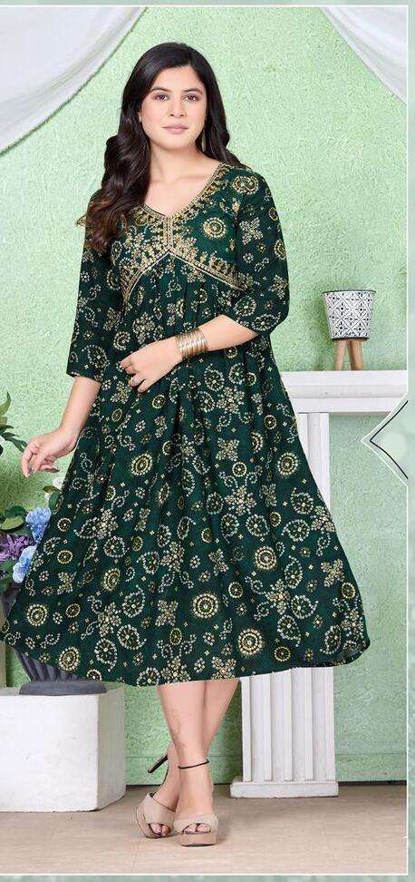  Golden Be You Kurti Wholesale catalog