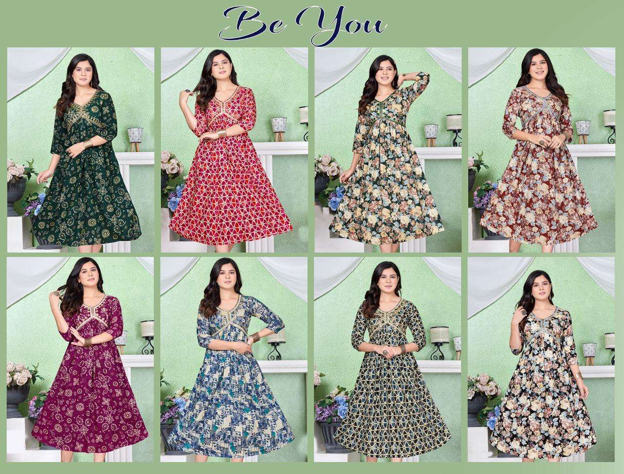  Golden Be You Kurti Wholesale catalog