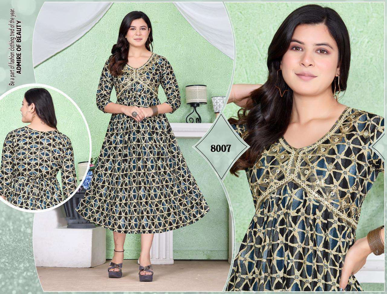  Golden Be You Kurti Wholesale catalog