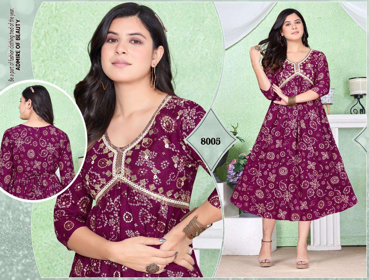  Golden Be You Kurti Wholesale catalog
