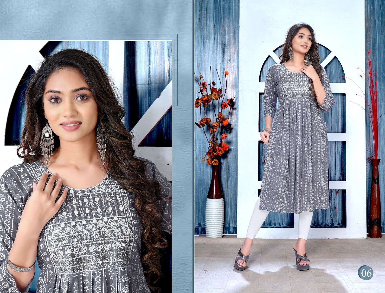 Golden BlissFull-2 Kurti Wholesale catalog