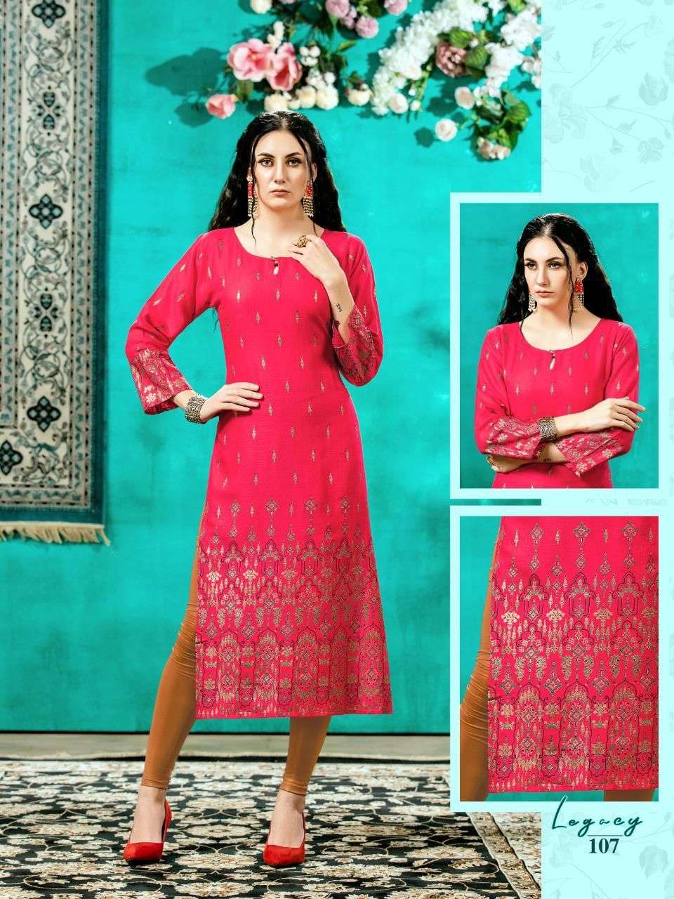Golden Legacy Vol.1 Kurti Wholesale catalog