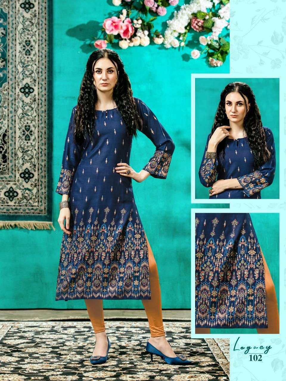 Golden Legacy Vol.1 Kurti Wholesale catalog