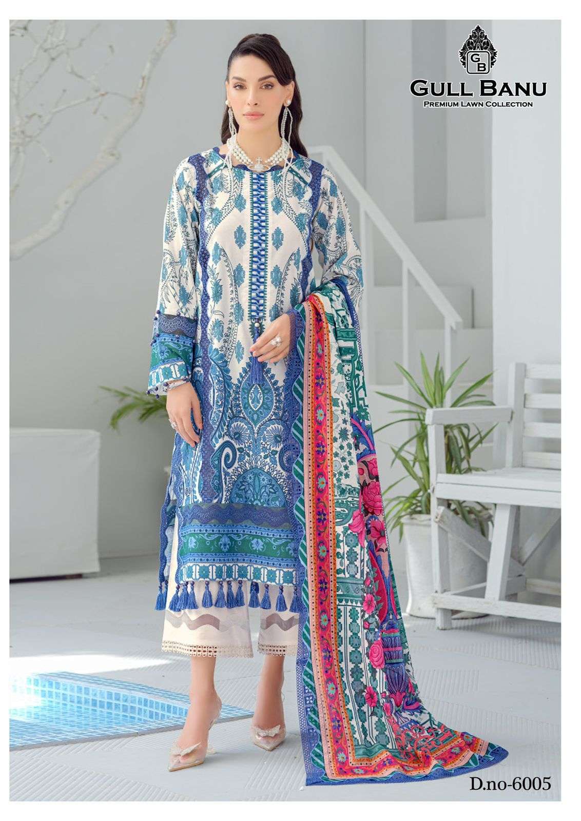 Gull A Ahmed Gull Banu Vol 6 Dress Material Wholesale catalog