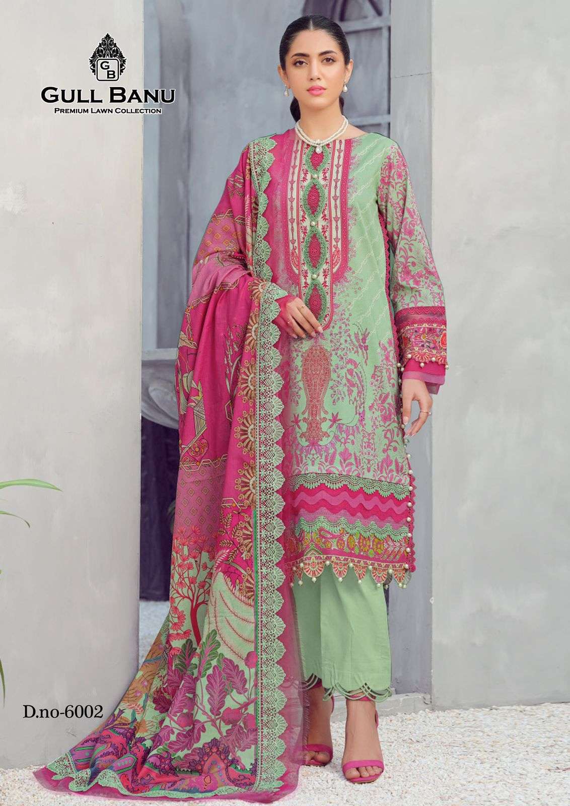 Gull A Ahmed Gull Banu Vol 6 Dress Material Wholesale catalog
