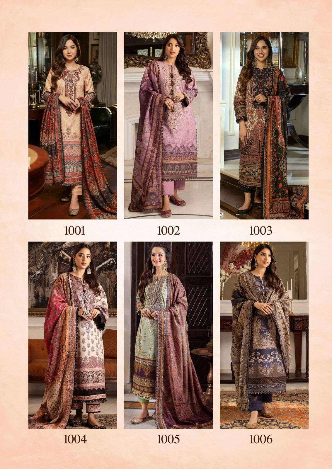 Hala Ramsha 1 Luxury Heavy Cotton Dress Material Wholesale catalog