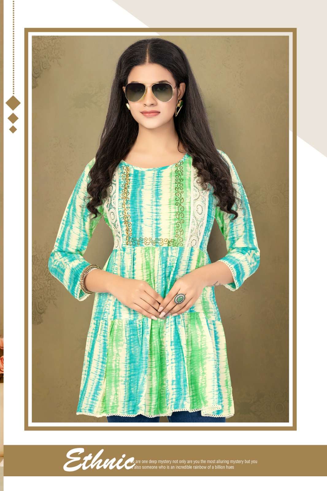 HIRWA SHEFALI Vol-3 Kurti Wholesale catalog