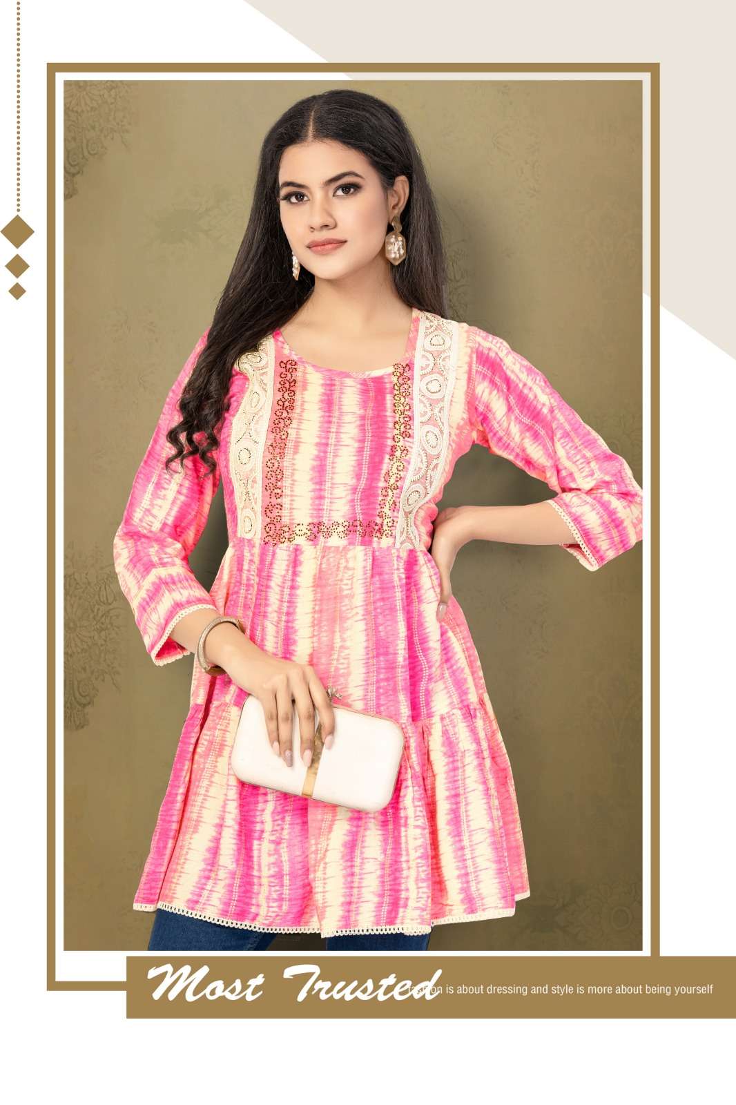 HIRWA SHEFALI Vol-3 Kurti Wholesale catalog