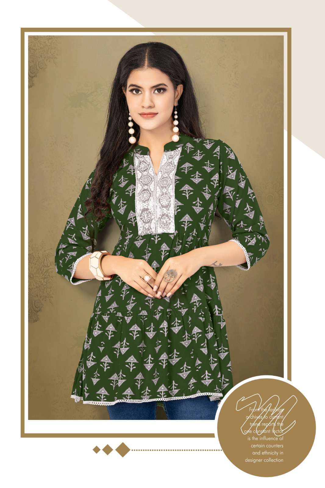 HIRWA SHEFALI Vol-3 Kurti Wholesale catalog