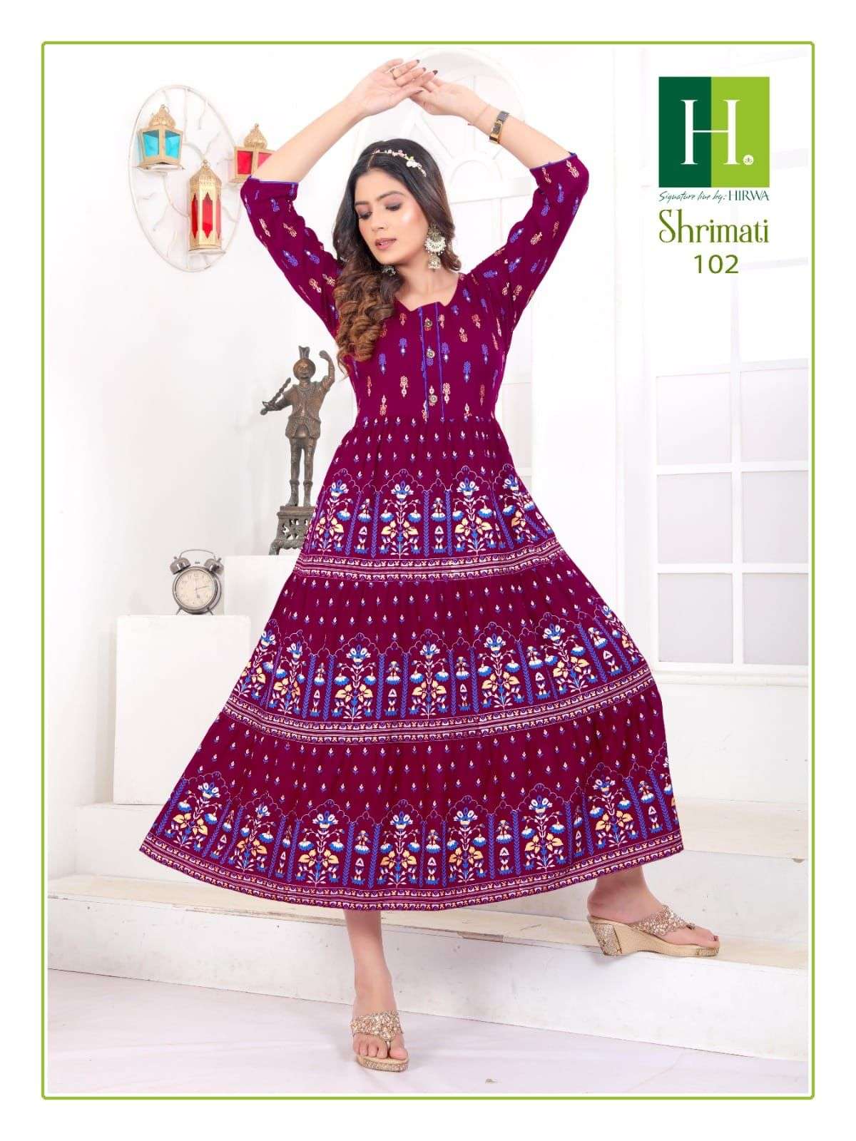 HIRWA SHRIMATI VOL-2 Kurti Wholesale catalog