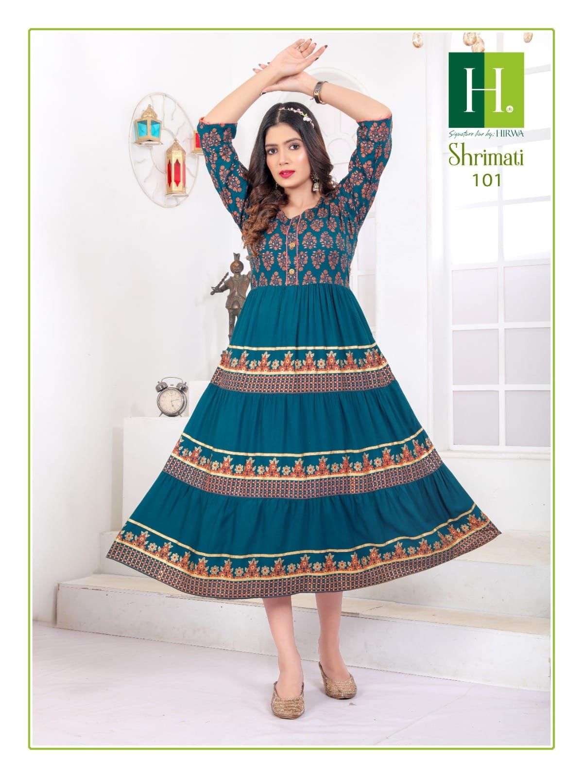 HIRWA SHRIMATI VOL-2 Kurti Wholesale catalog