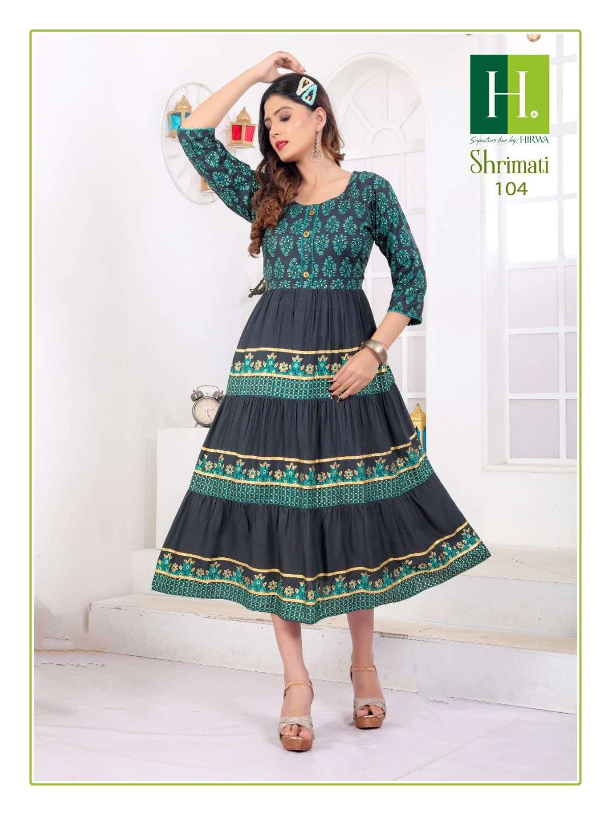 HIRWA SHRIMATI VOL-2 Kurti Wholesale catalog