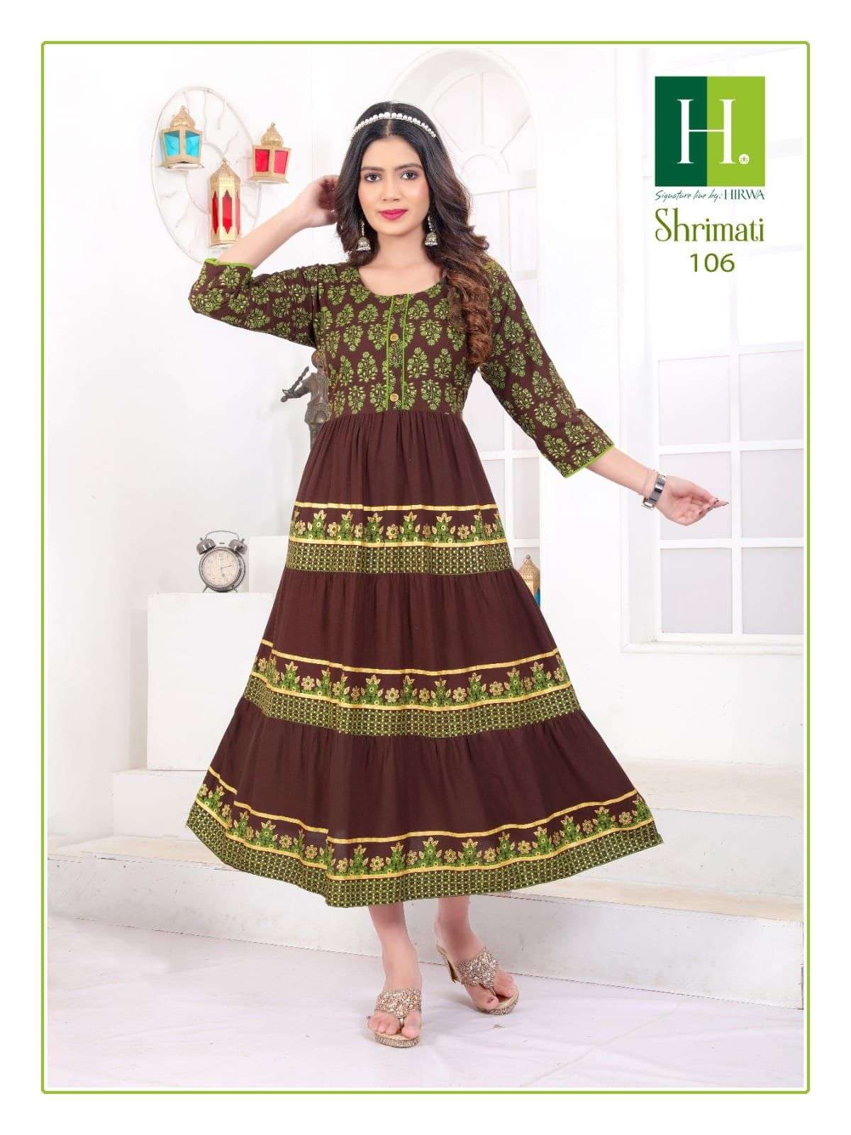 HIRWA SHRIMATI VOL-2 Kurti Wholesale catalog