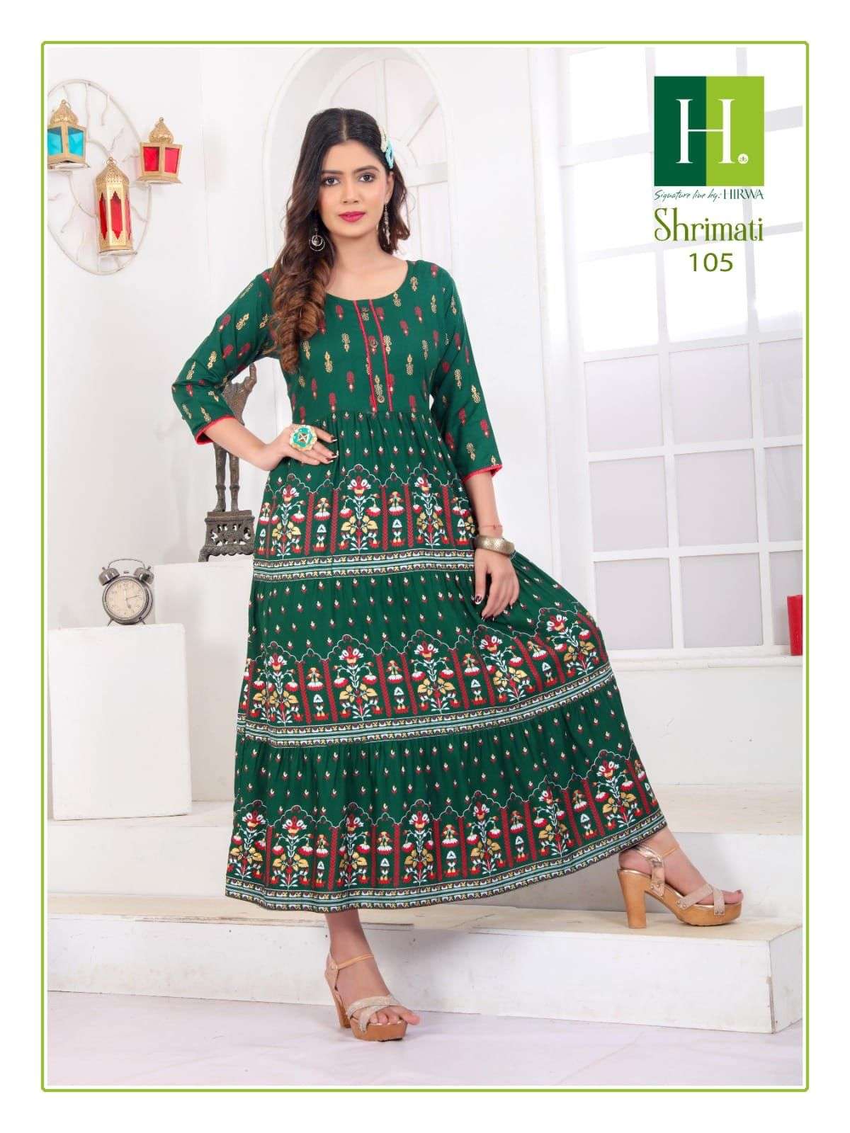 HIRWA SHRIMATI VOL-2 Kurti Wholesale catalog
