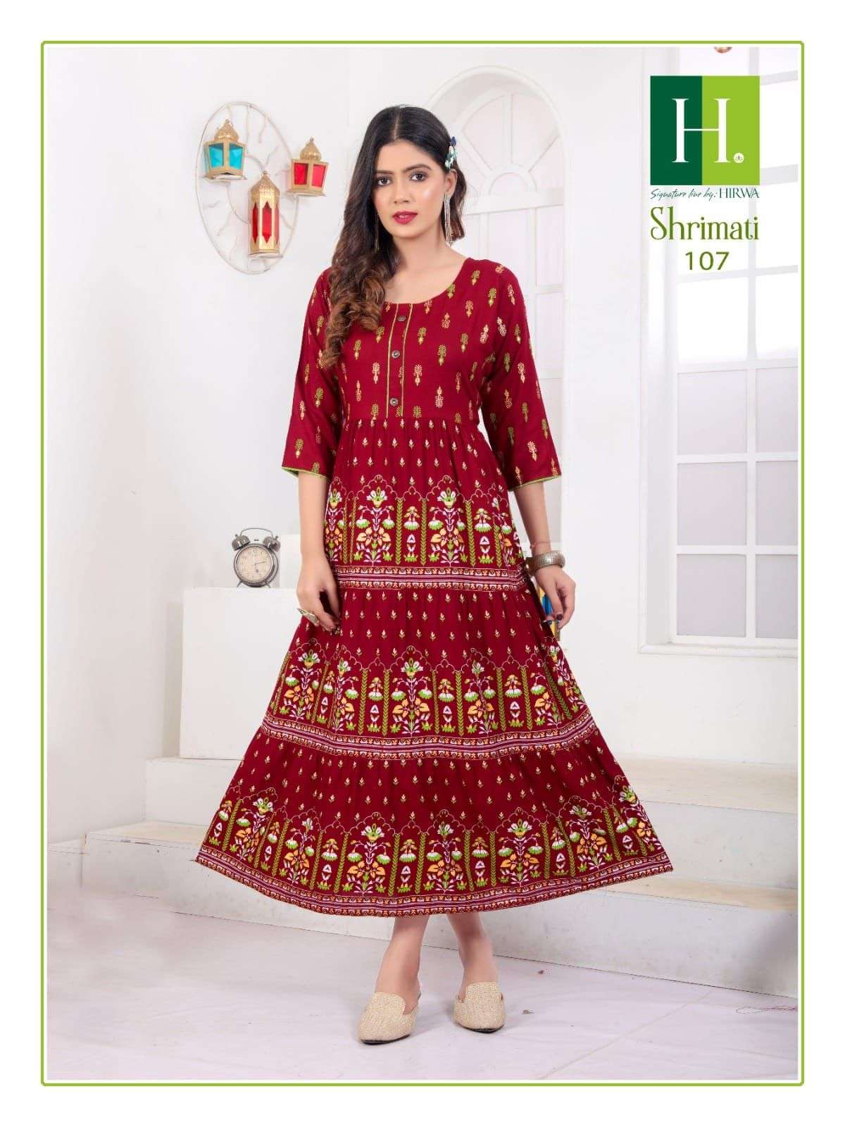 HIRWA SHRIMATI VOL-2 Kurti Wholesale catalog