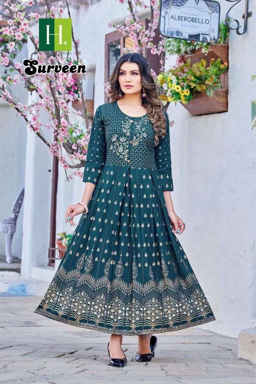 HIRWA SURVEEN VOL.2 Kurti Wholesale catalog