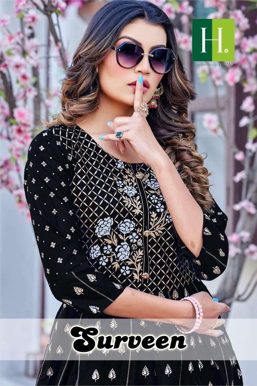 HIRWA SURVEEN VOL.2 Kurti Wholesale catalog