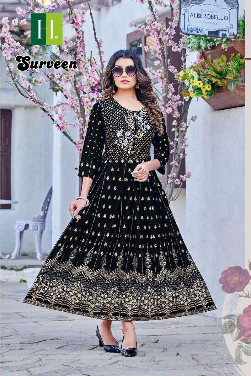 HIRWA SURVEEN VOL.2 Kurti Wholesale catalog