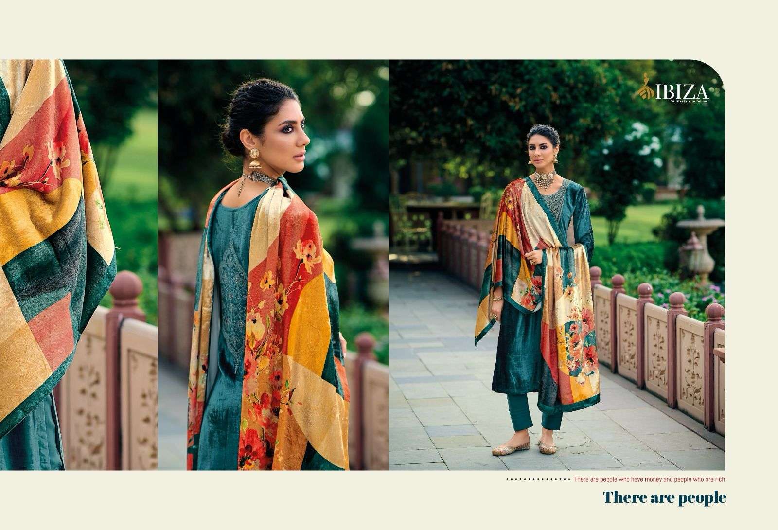 Ibiza Khoob Surat Viscose Velvet Pashmina Dress Material Wholesale catalog