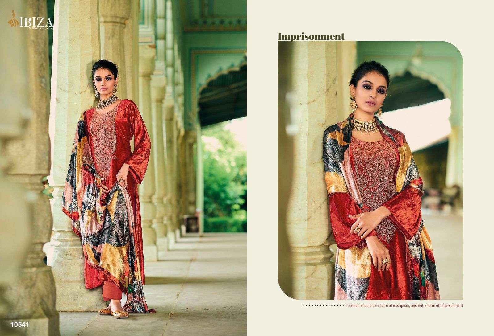 Ibiza Khoob Surat Viscose Velvet Pashmina Dress Material Wholesale catalog