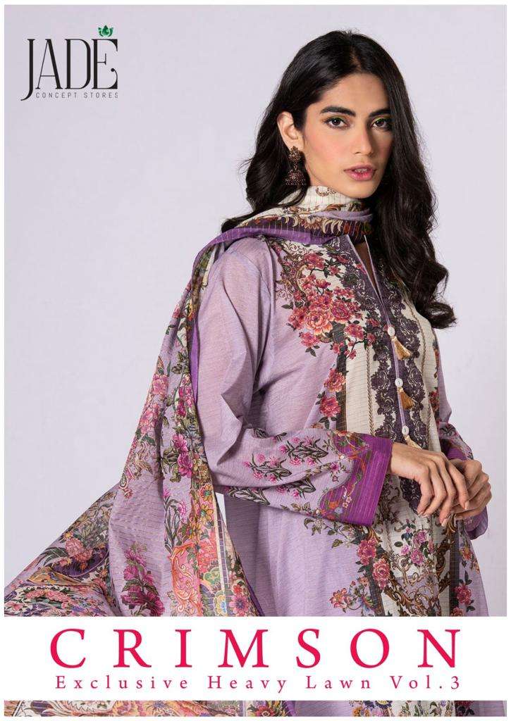 Jade Crimson Vol-3 -Dress Material -Wholesale Catalog