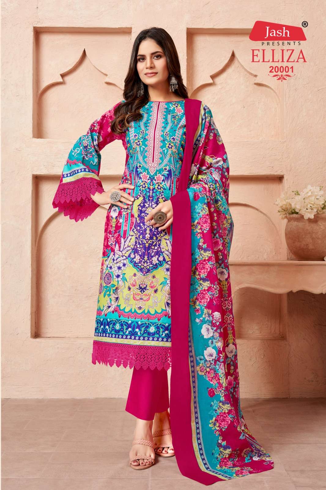 Jash Elliza Vol 20 Cotton Dress Material Wholesale catalog