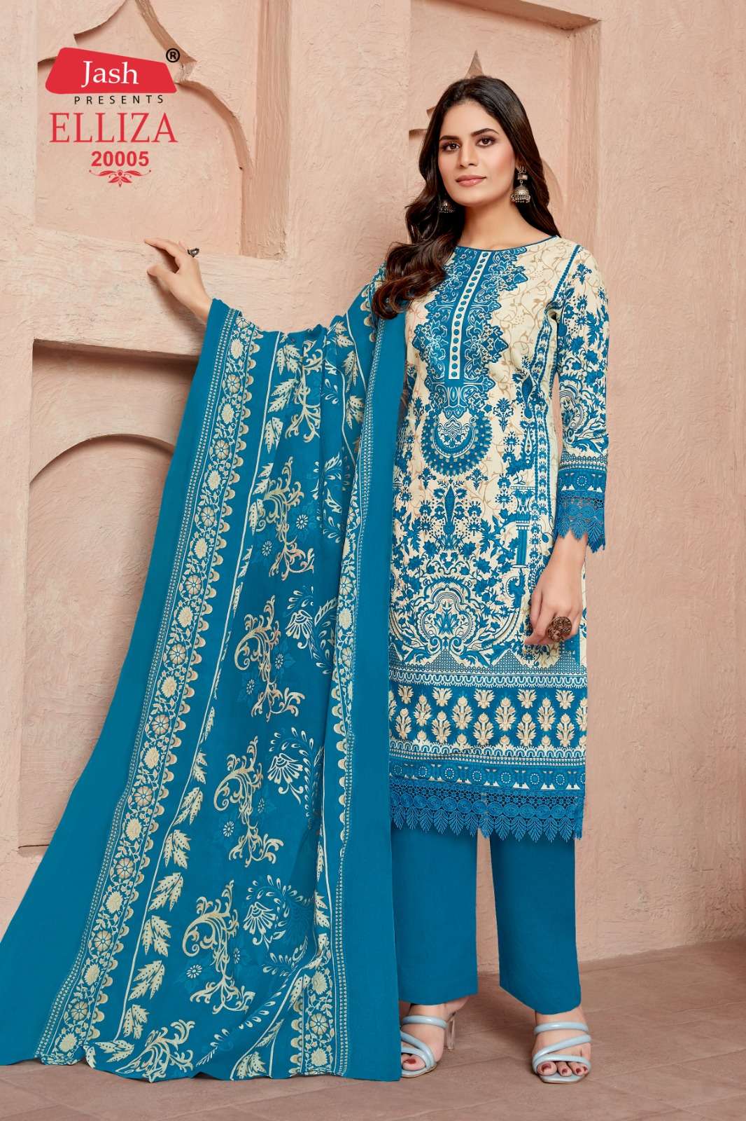 Jash Elliza Vol 20 Cotton Dress Material Wholesale catalog