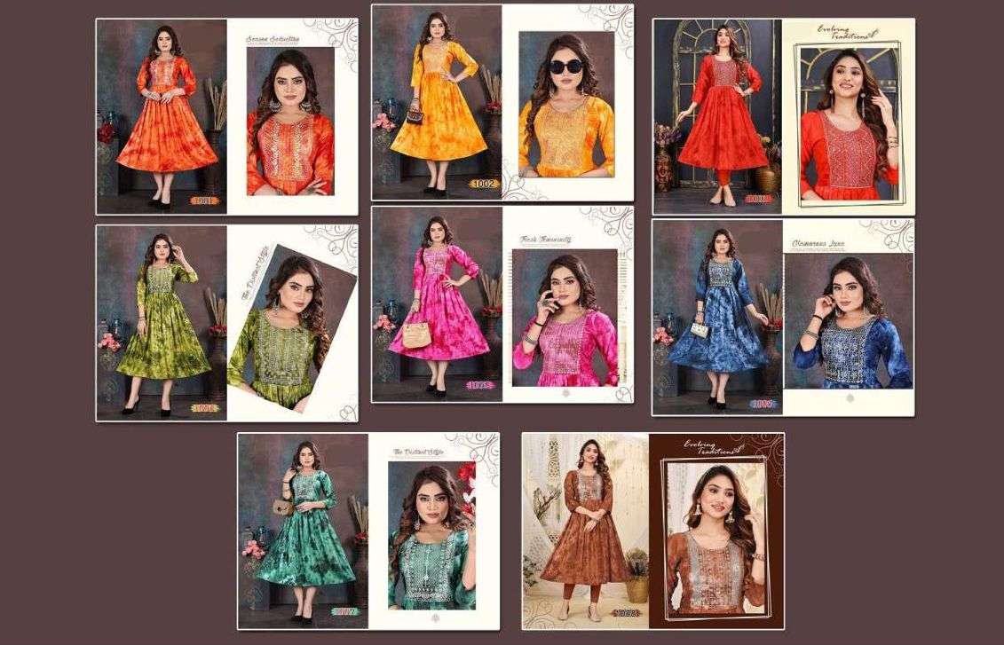JLF AARNA V1 Kurti Wholesale catalog