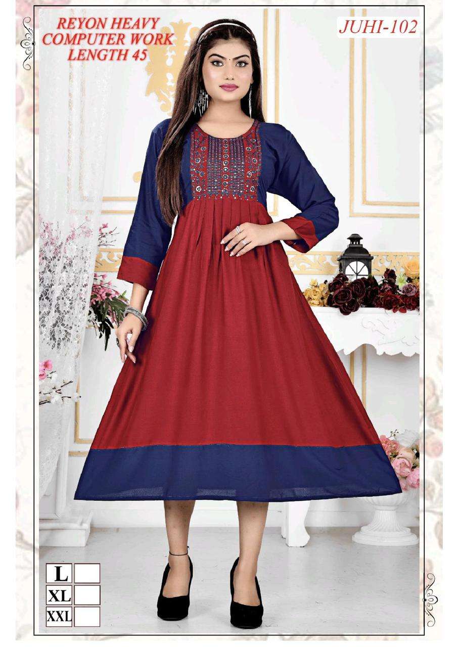 JLF JUHI Kurti Wholesale catalog