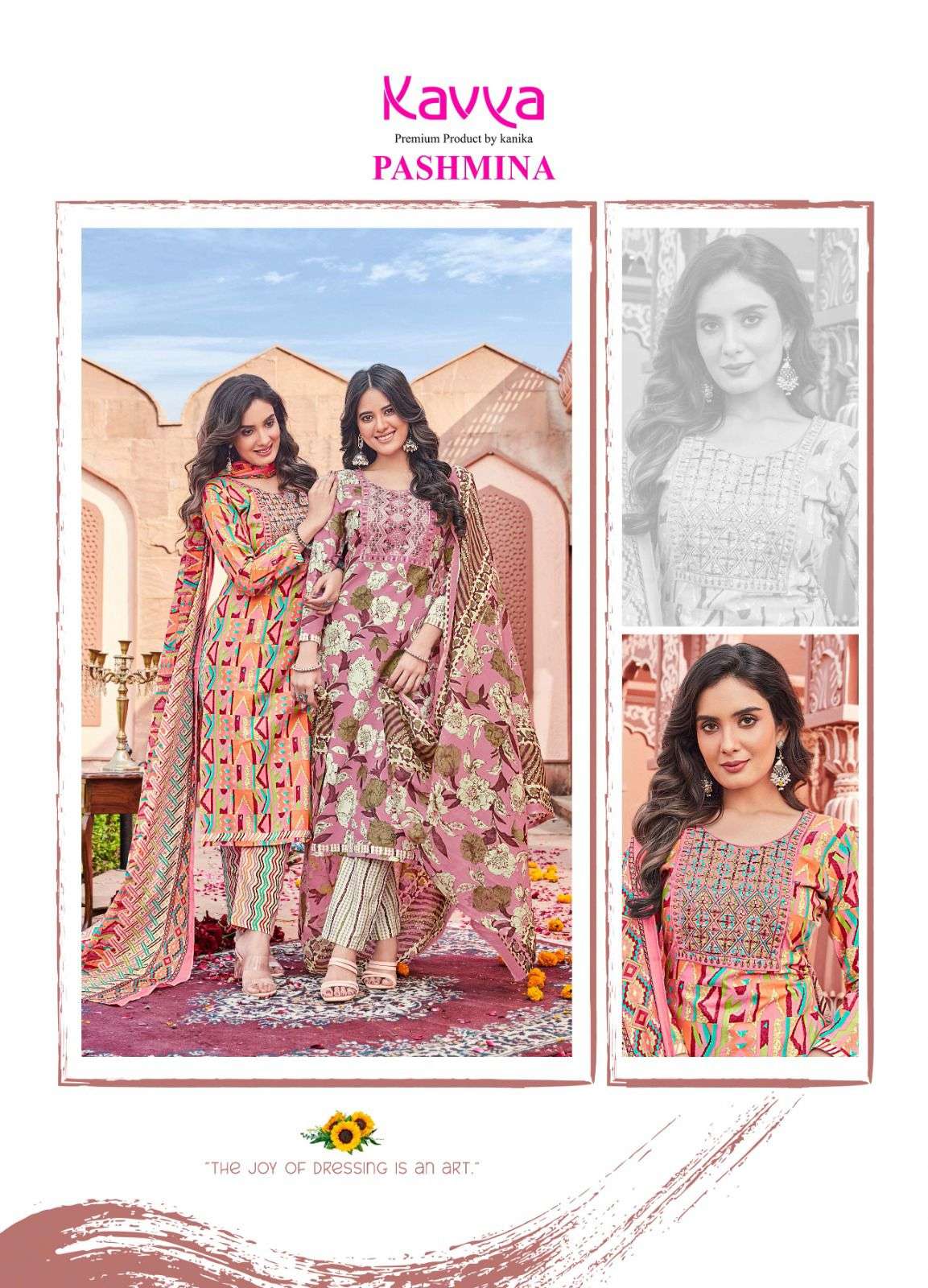 KAVYA  PASHMINA vol - 4 Kurti Wholesale catalog