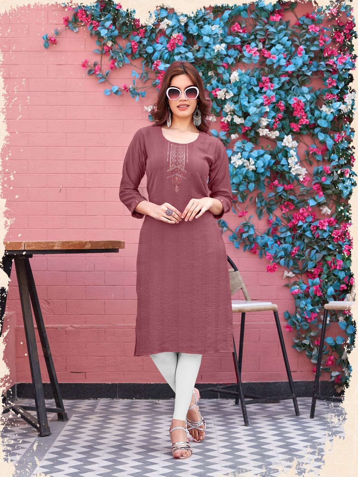 Khushboo Viscose Rayon Kurti Wholesale catalog
