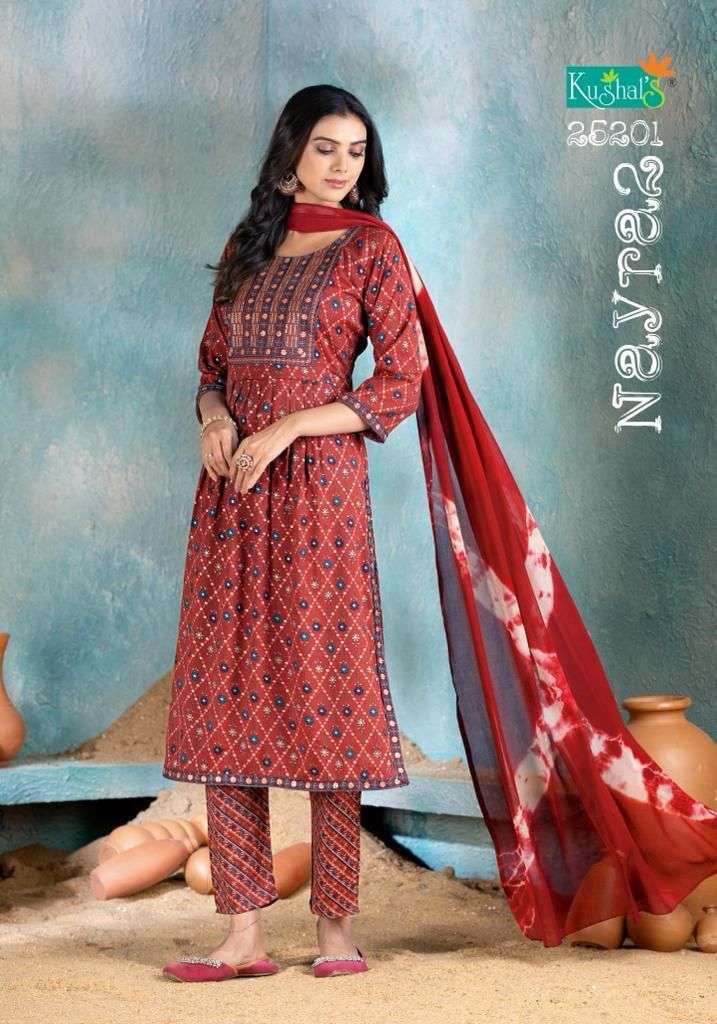 KUSHAL NAYRA- 2 Kurti Wholesale catalog