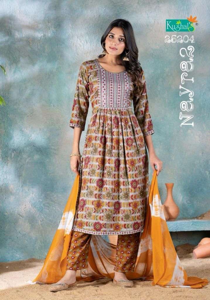 KUSHAL NAYRA- 2 Kurti Wholesale catalog