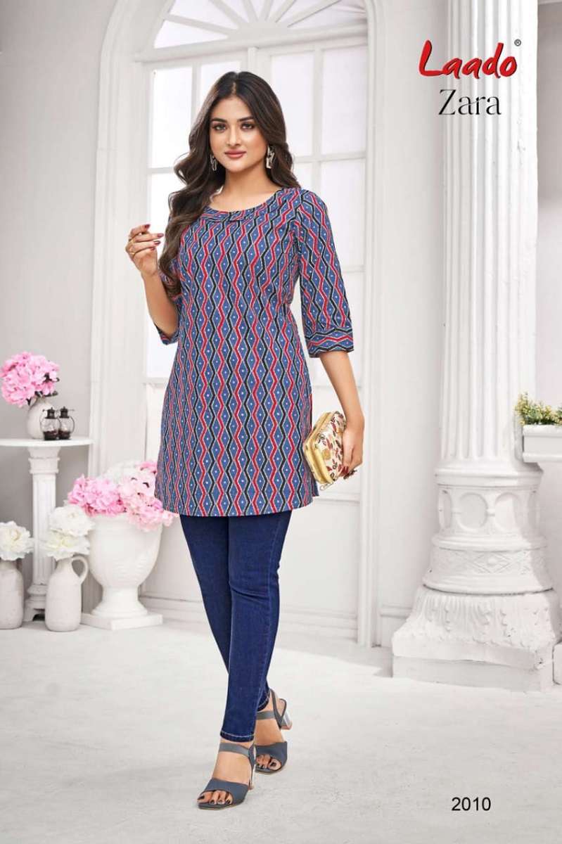Laado Zara Vol-2 -Readymade Short Tops -Wholesale Catalog