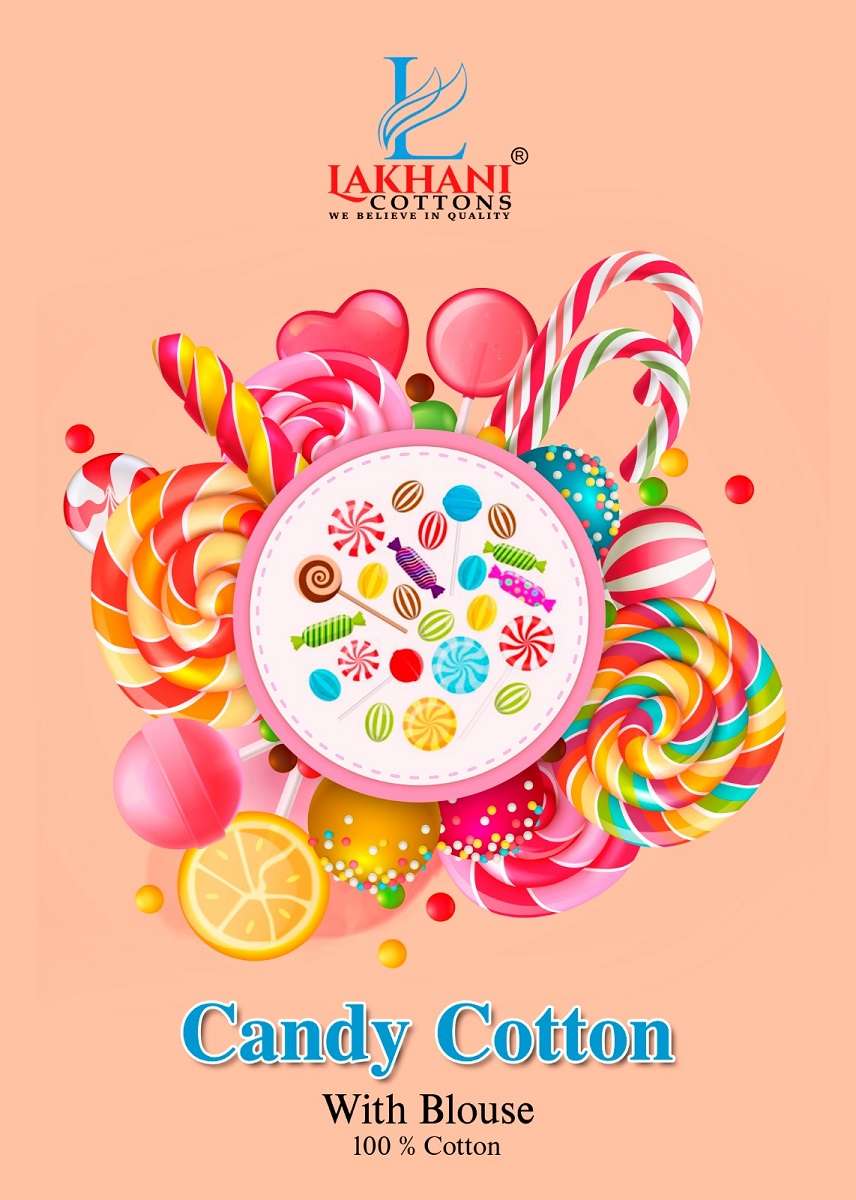 Lakhani Candy Cotton Saree -Wholesale Catalog