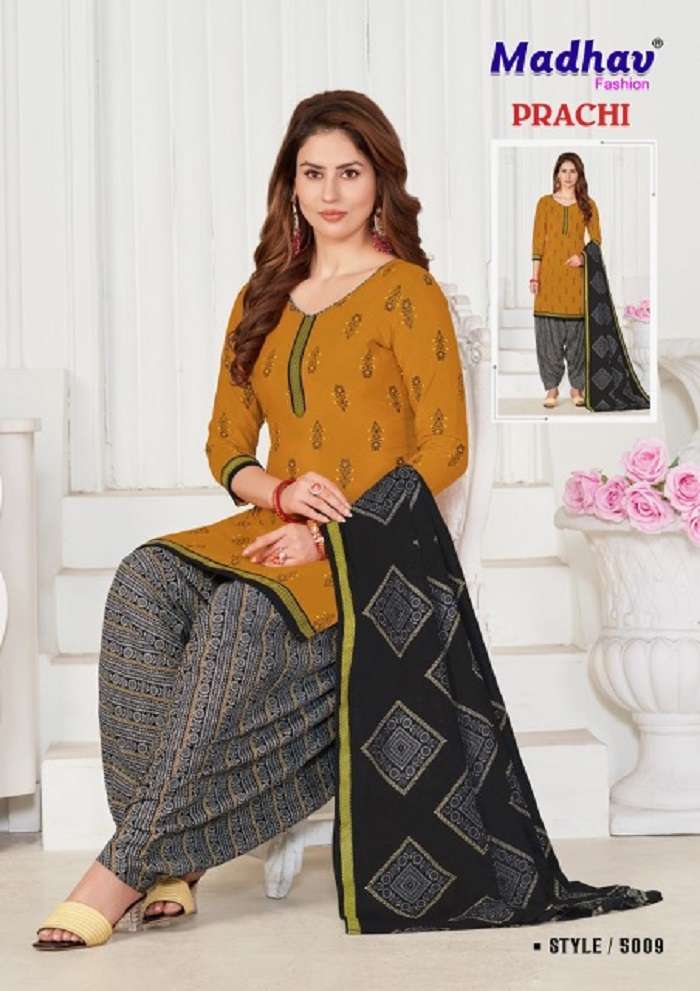 Madhav Prachi Vol-5 -Dress Material -Wholesale Catalog