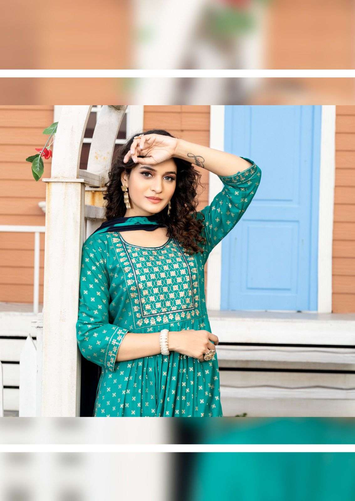 MANJEERA CUSTODY Naira cut Kurti Wholesale catalog
