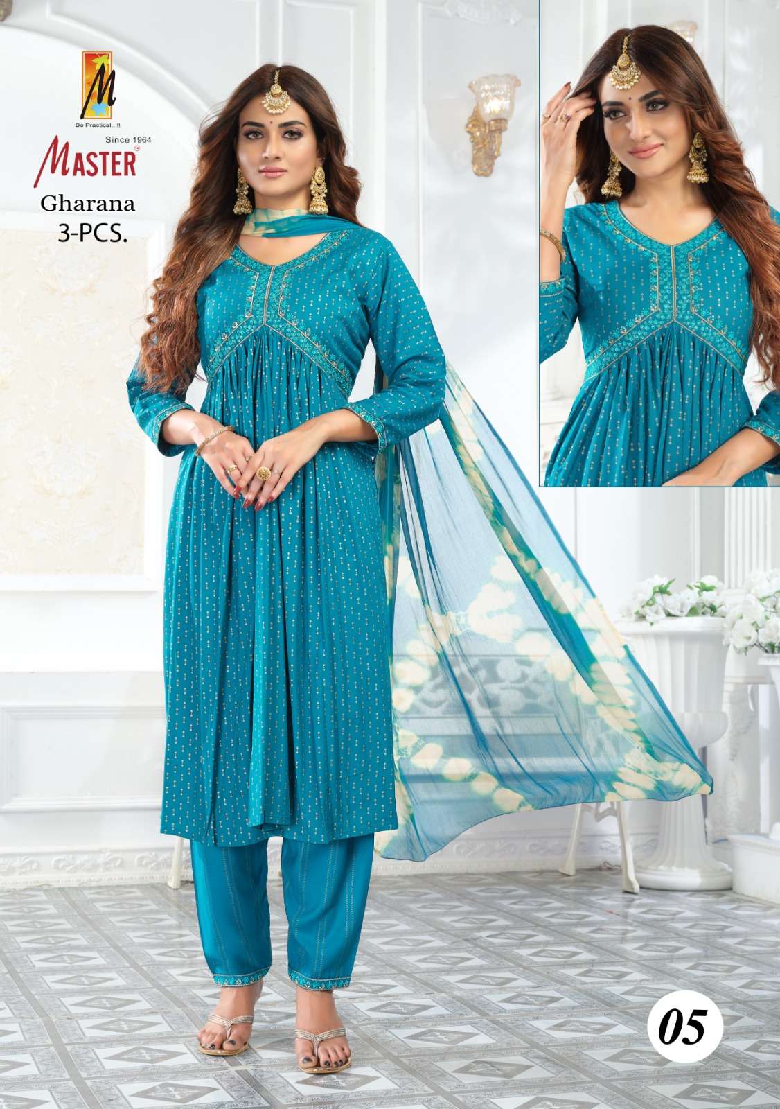 MASTER GHARANA AALIYA Cut Kurtis catalog