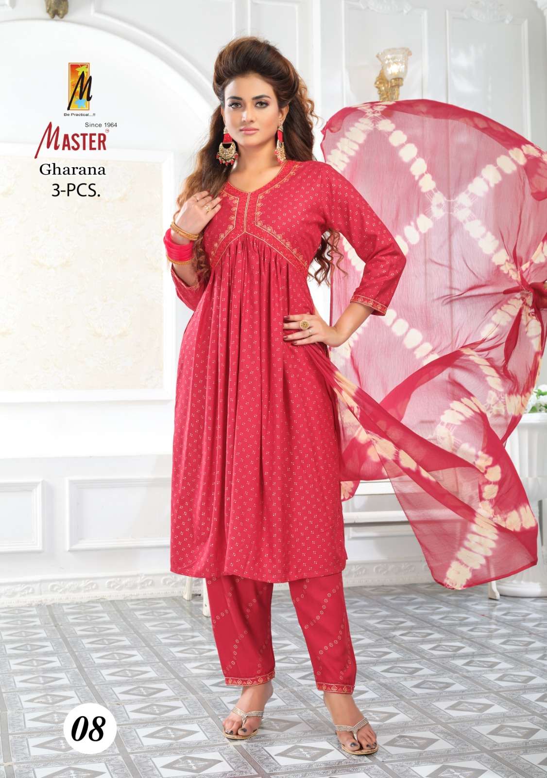 MASTER GHARANA AALIYA Cut Kurtis catalog
