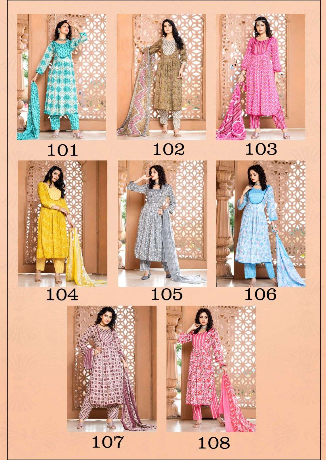MASTER ICON Naira CUT Kurti Wholesale catalog