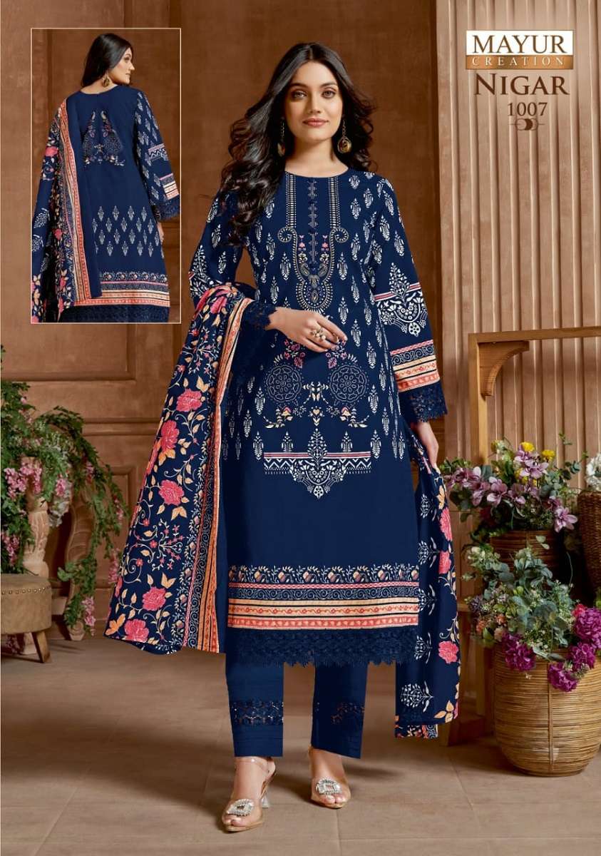 Mayur Nigar Vol-1 -Dress Material -Wholesale Catalog