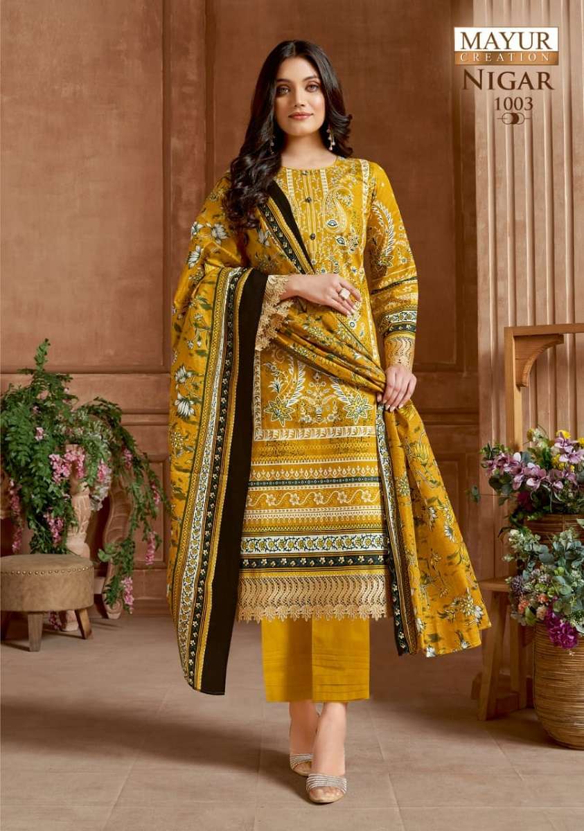 Mayur Nigar Vol-1 -Dress Material -Wholesale Catalog