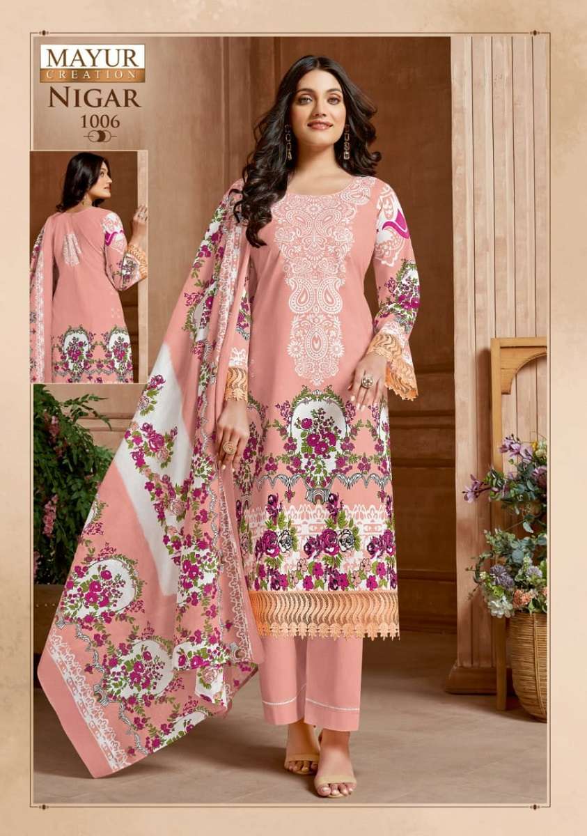 Mayur Nigar Vol-1 -Dress Material -Wholesale Catalog