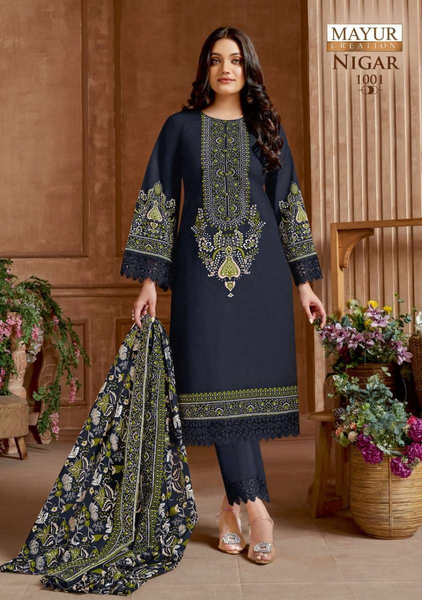 Mayur Nigar Vol-1 -Dress Material -Wholesale Catalog